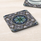 Dessous-de-verre Folk Mandala (Côté gauche)
