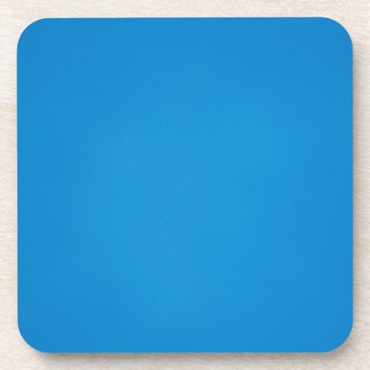 Dessous-de-verre Fond bleu vif granuleux (Devant)