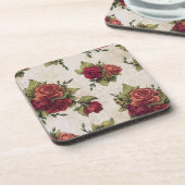 Dessous-de-verre Fond d'écran Antique Red Rose (Côté gauche)