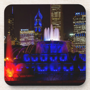 Dessous-de-verre Fontaine bleue Buckingham