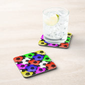 Dessous-de-verre Football américain multicolore (Côté Droit)