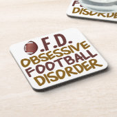 Dessous-de-verre Football drôle (Côté gauche)