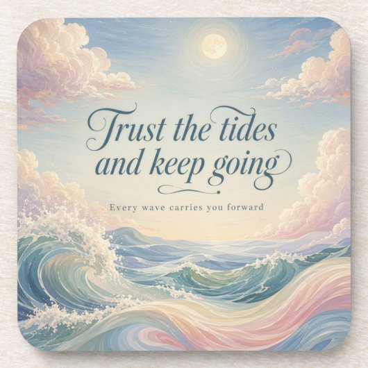Dessous-de-verre Force dans la houle (Devant)