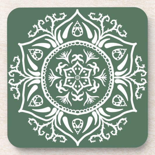 Dessous-de-verre Forest Mandala (Devant)