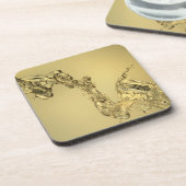 Dessous-de-verre Forme abstraite constituée en éclaboussant l'eau (Côté gauche)