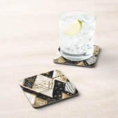 dessous de verre formes géométriques de noël (Côté Droit)