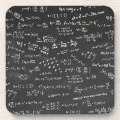 Dessous-de-verre Formules Mathématiques Et Numéros (Devant)