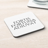 Dessous-de-verre Fortis Fortuna Adiuvat (Côté gauche)