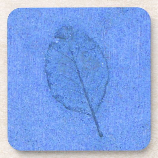 Dessous-de-verre Fossile de feuille (Devant)