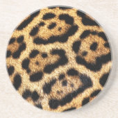 Dessous de verre fourrure Faux Leopard (Devant)