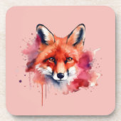 Dessous-de-verre Fox Beverage Coaster (Devant)