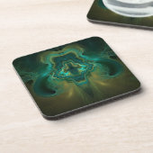 Dessous-de-verre Fractale Geode (Côté gauche)