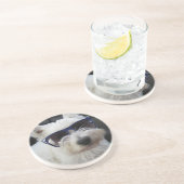 Dessous de verre frais de Westie (Côté)
