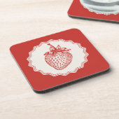Dessous-de-verre Fraise (Côté gauche)
