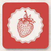 Dessous-de-verre Fraise (Devant)