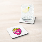 Dessous-de-verre Fraise rose (Côté Droit)