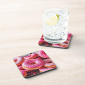 Dessous-de-verre Fraise rose (Côté Droit)