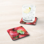 Dessous-de-verre Fraise sucrée (Côté Droit)