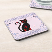 Dessous-de-verre Français : Bonne Soiree Beverage Coaster (Côté gauche)