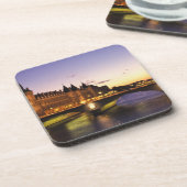 Dessous-de-verre France, Paris, Seine et Conciergerie à (Côté gauche)