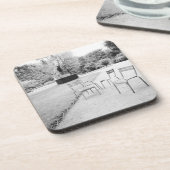 Dessous-de-verre FRANCE, Paris : Statue du jardin du Luxembourg (Côté gauche)