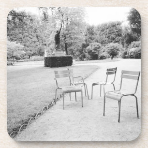 Dessous-de-verre FRANCE, Paris : Statue du jardin du Luxembourg