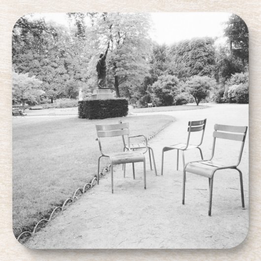 Dessous-de-verre FRANCE, Paris : Statue du jardin du Luxembourg (Devant)