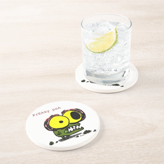 Dessous de verre Freaky Pea (Côté)