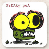 Dessous de verre Freaky Pea - Ensemble de 6 (Devant)