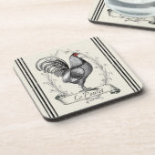 Dessous-de-verre French Rooster Le Poulet (Côté gauche)