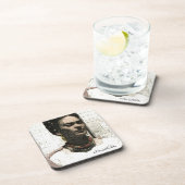 Dessous-de-verre Frida Kahlo Portrait textile (Côté Droit)