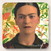 Dessous-de-verre Frida Kahlo Reflejando (Devant)