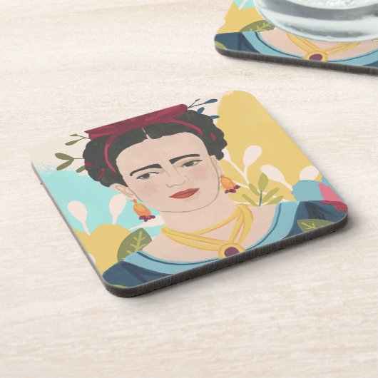 Dessous-de-verre Frida's Garden Collection (Côté gauche)