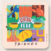 Dessous-de-verre FRIENDS™ | Central Perk Graphique Vibrant (Devant)