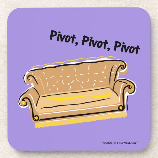 Dessous-de-verre FRIENDS™ | Pivot (Devant)