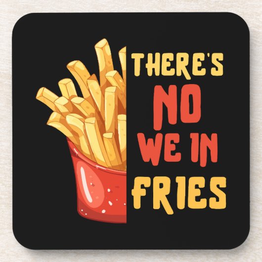 Dessous-de-verre frites (Devant)