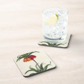 Dessous-de-verre Fritillaria Imperialis de, "Les Lilacees", 1802- (Côté Droit)