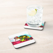 Dessous-de-verre Frog Champagne fun (Côté Droit)