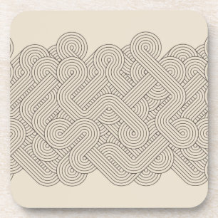 Dessous-de-verre Frontière abstraite