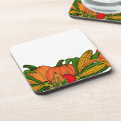 Dessous-de-verre frontière d'automne (Côté gauche)