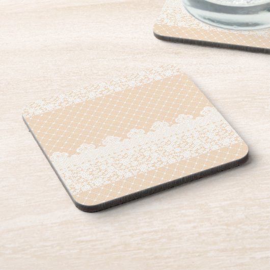 Dessous-de-verre Frontière de dentelle (Côté gauche)