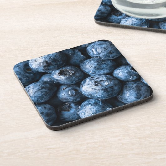 Dessous-de-verre Fruit aux bleuets (Côté gauche)