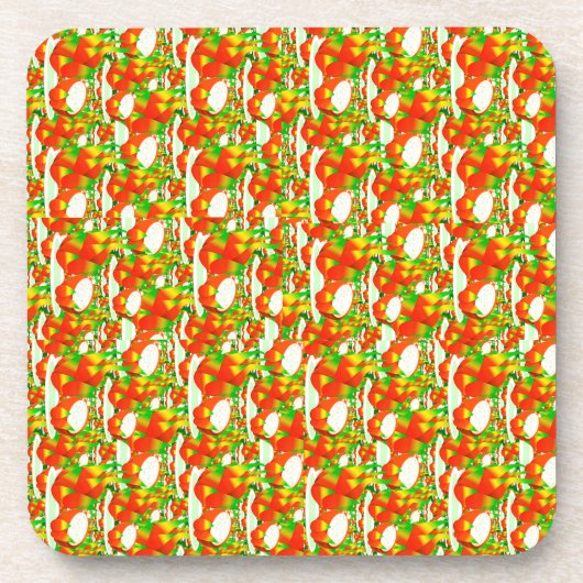 Dessous-de-verre fruit du dragon tropical (Devant)