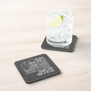 Dessous-de-verre Fruit du regard de tableau d'esprit avec la