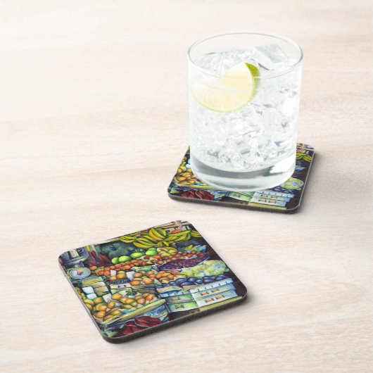 Dessous-de-verre Fruit frais avec Francis (Côté Droit)