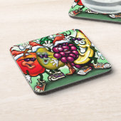 Dessous-de-verre Fruit Noël (Côté gauche)