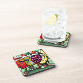 Dessous-de-verre Fruit Noël (Côté Droit)