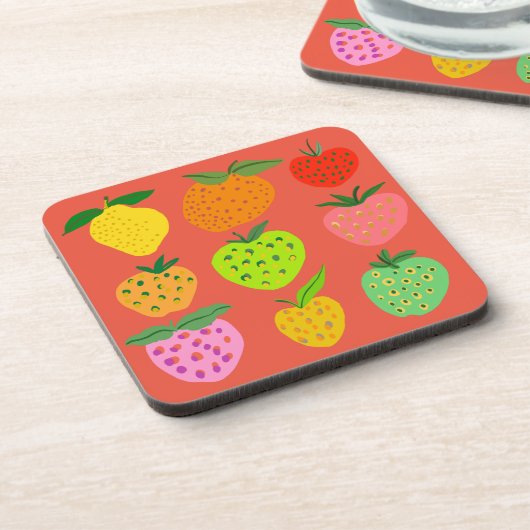 Dessous-de-verre Fruité (Côté gauche)