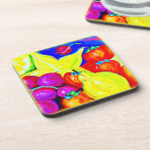 Dessous-de-verre Fruits brillants et Ciels stellaires. Commandez dè (Côté gauche)