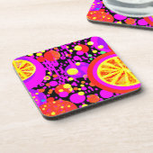 Dessous-de-verre Fruits colorés Motif (Côté gauche)